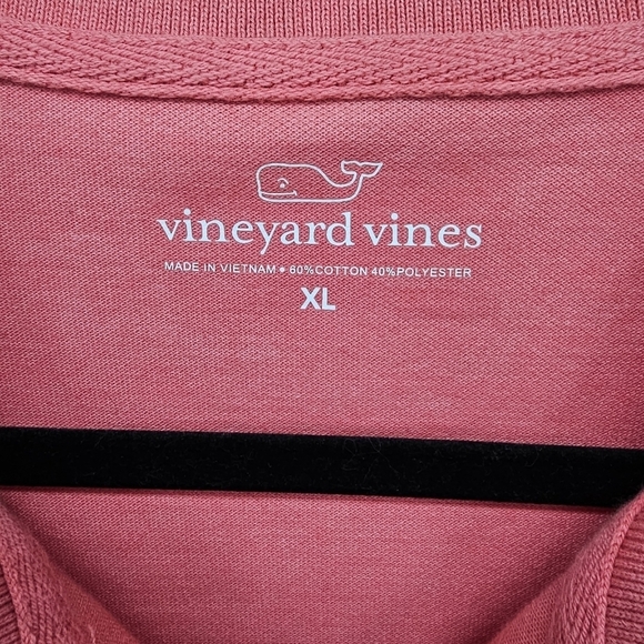 Vineyard Vines men's coral polo men's size xl - Picture 5 of 6